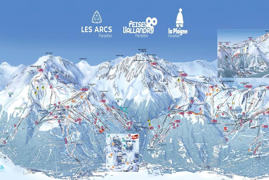 Residence Le Rami, Appartement 5 Personnes Ski Au Pied Ла План Екстериор снимка
